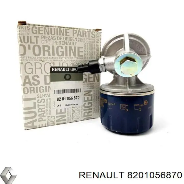 Масляный фильтр 8201056870 Renault (RVI)