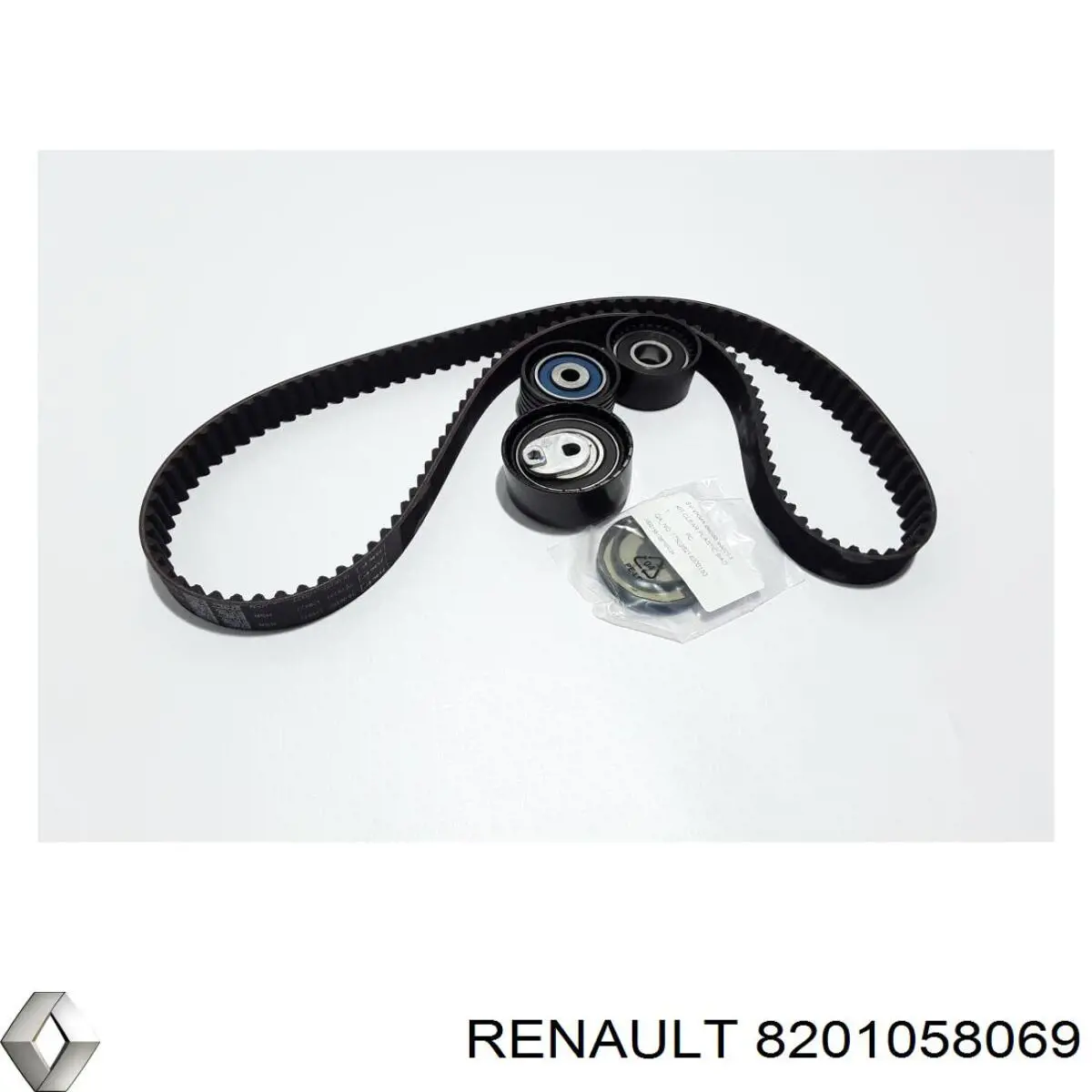 Compre 8201058069 Renault (RVI) Rolo parasita da correia do mecanismo de distribuição de gás