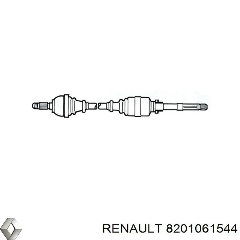 G2R136PC Pascal Полуось передняя, правая
