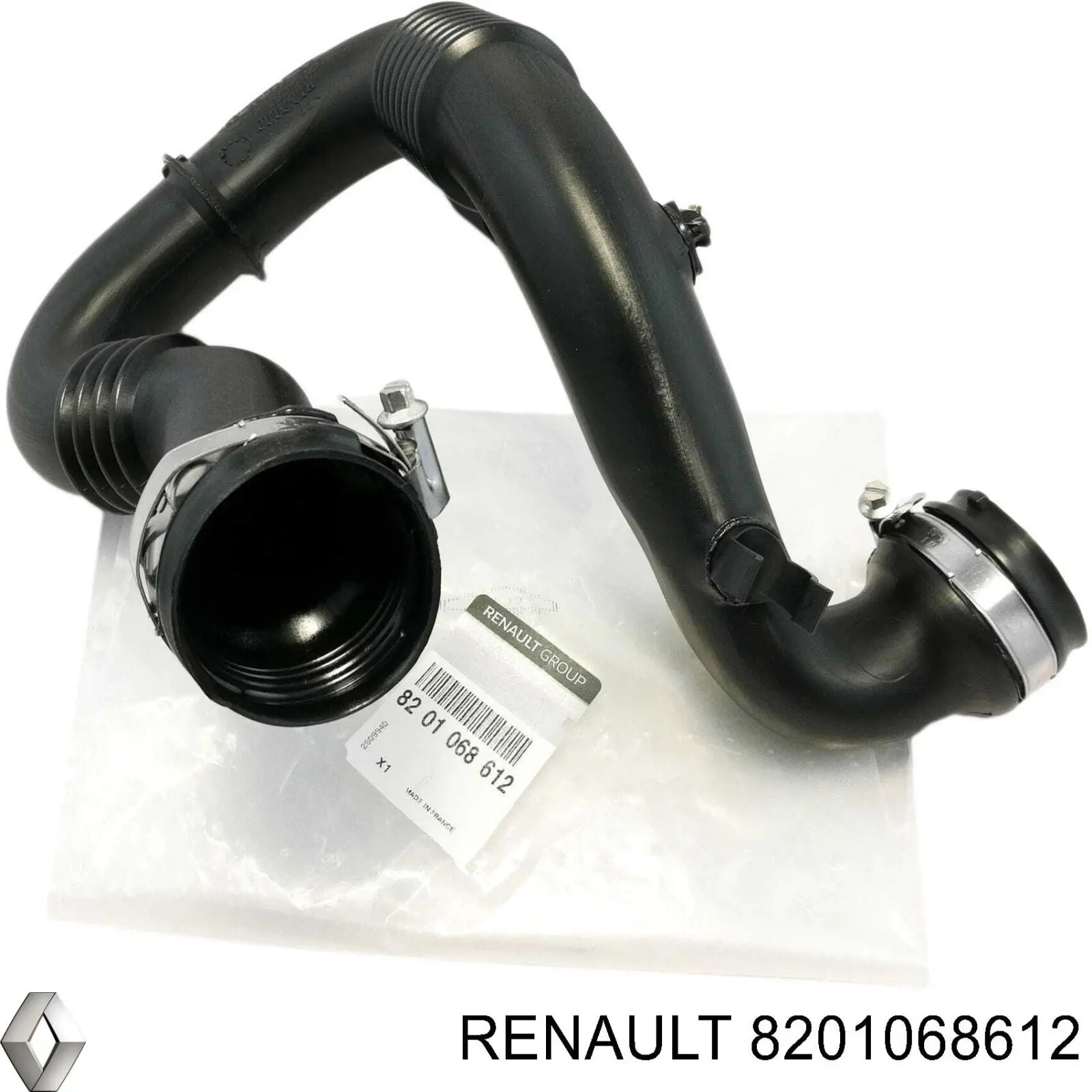 8201068612 Renault (RVI) шланг (патрубок интеркуллера правый)