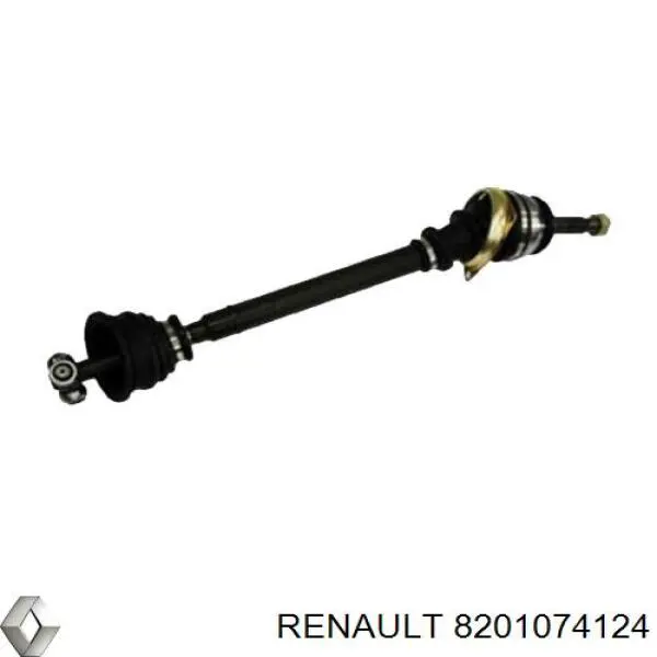Правая полуось 8201074124 Renault (RVI)
