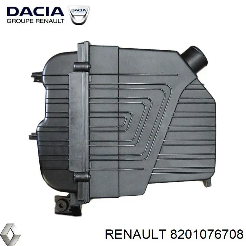 8201076708 Renault (RVI) caixa de filtro de ar