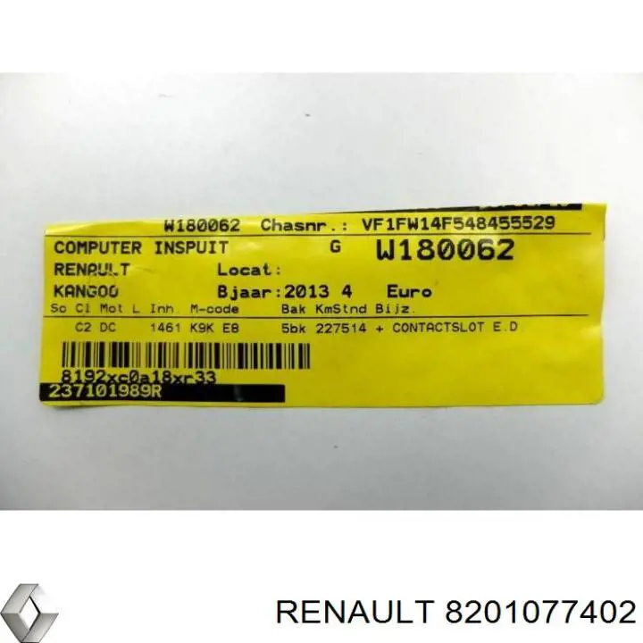  8201077402 Renault (RVI)