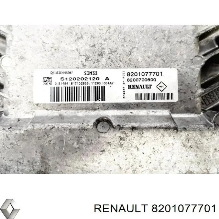 8201077701 Renault (RVI) Мозги двигателя