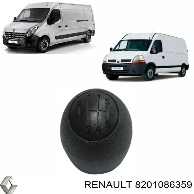 Купить 8201086359 Renault (RVI) Ручка КПП