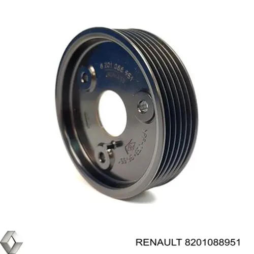 8201088951 Renault (RVI) Шкив насоса ГУР