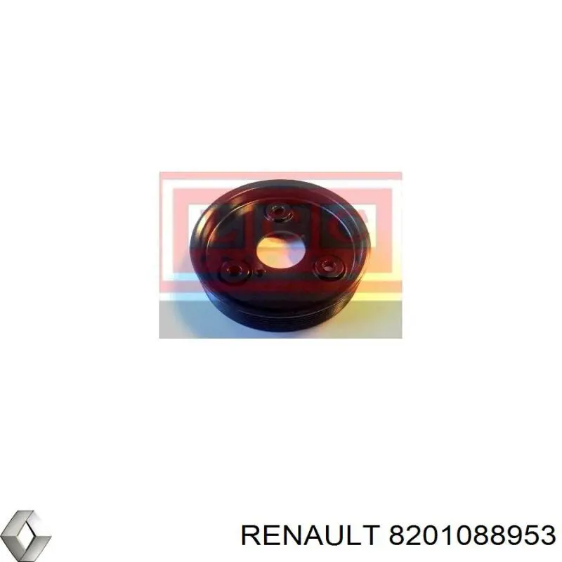 8201088953 Renault (RVI) Шкив насоса ГУР