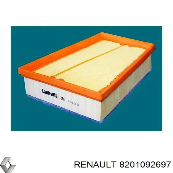 Элемент воздушного фильтра Renault (RVI) 8201092697 цена, от 11.68 USD