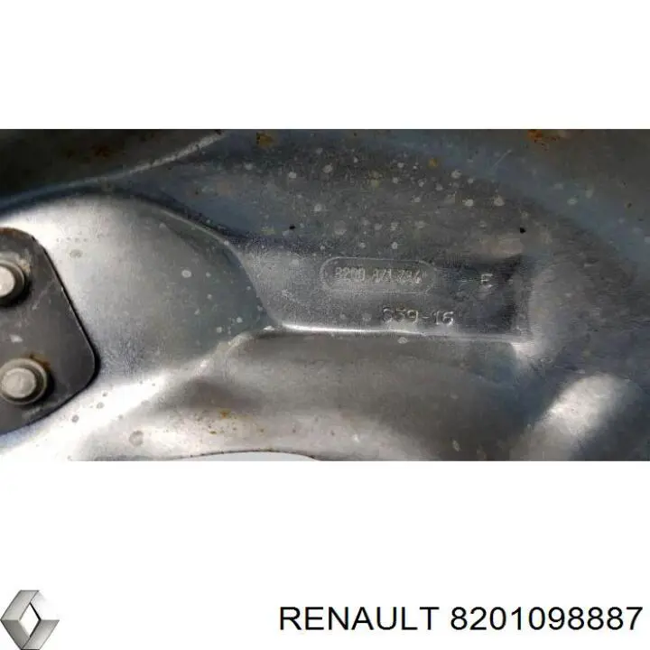 Катализатор 8201098887 Renault (RVI)