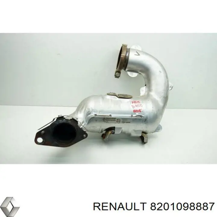 Каталитический нейтрализатор отработавших газов Renault (RVI) 8201098887 цена, от 383.24 USD