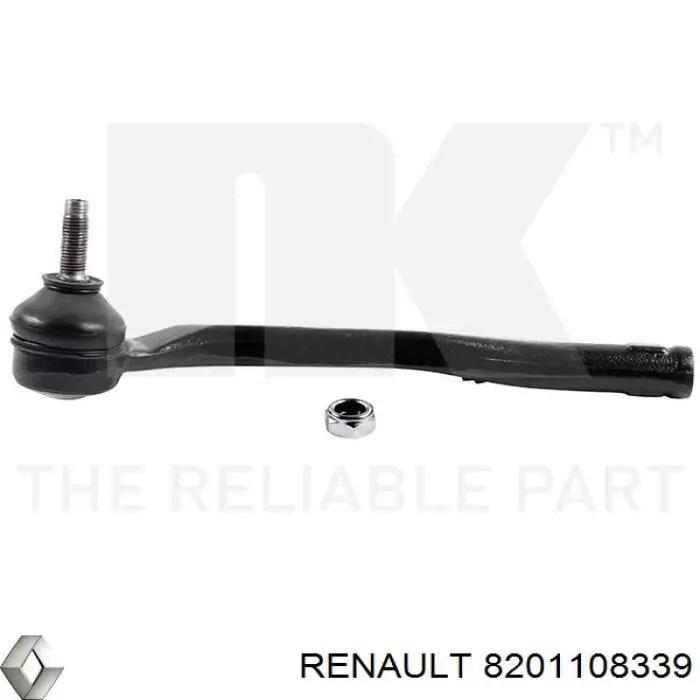 Рулевой наконечник Renault (RVI) 8201108339 цена, от 30.94 USD