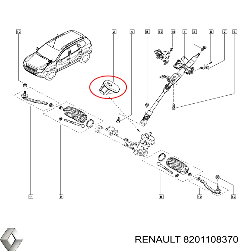  8201108370 Renault (RVI)