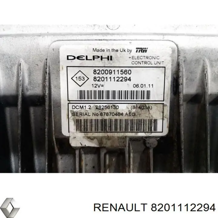 ЭБУ двигателем Renault (RVI) 8201112294 цена, от 30.78 USD