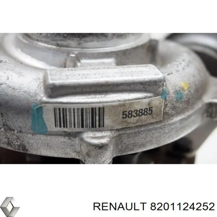 Турбина 8201124252 Renault (RVI)