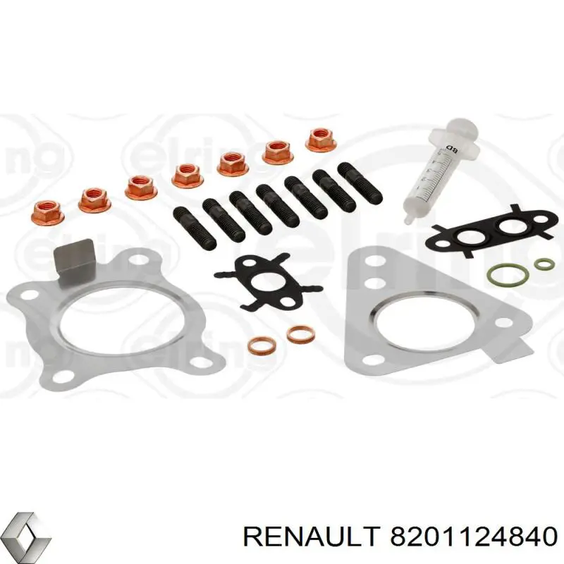 8201124840 Renault (RVI) турбина