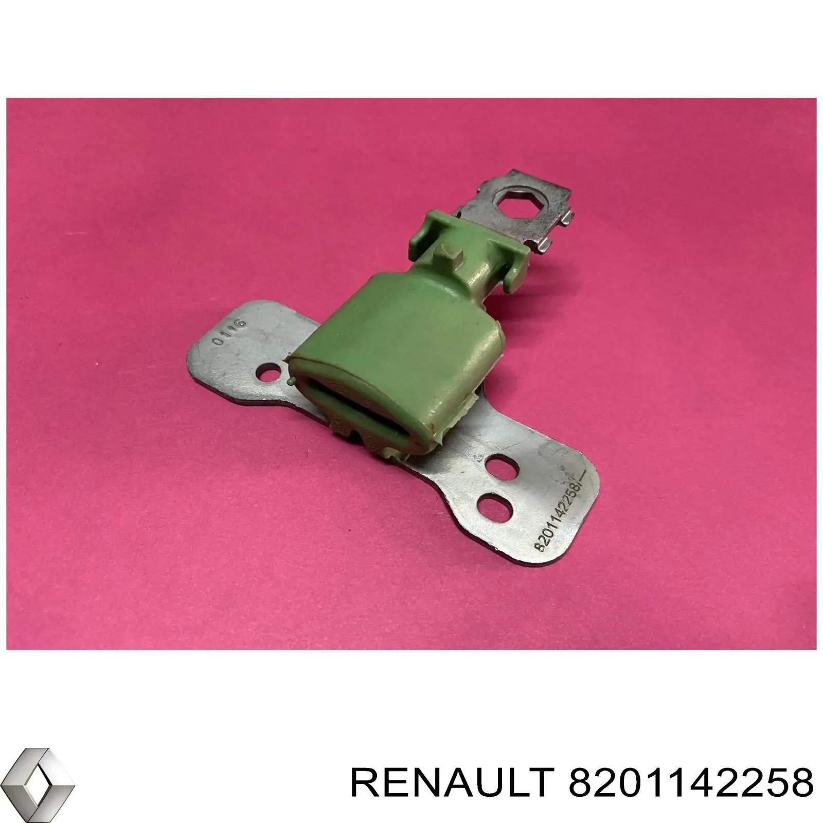 8201142258 Renault (RVI) consola de tubo de admissão do silenciador