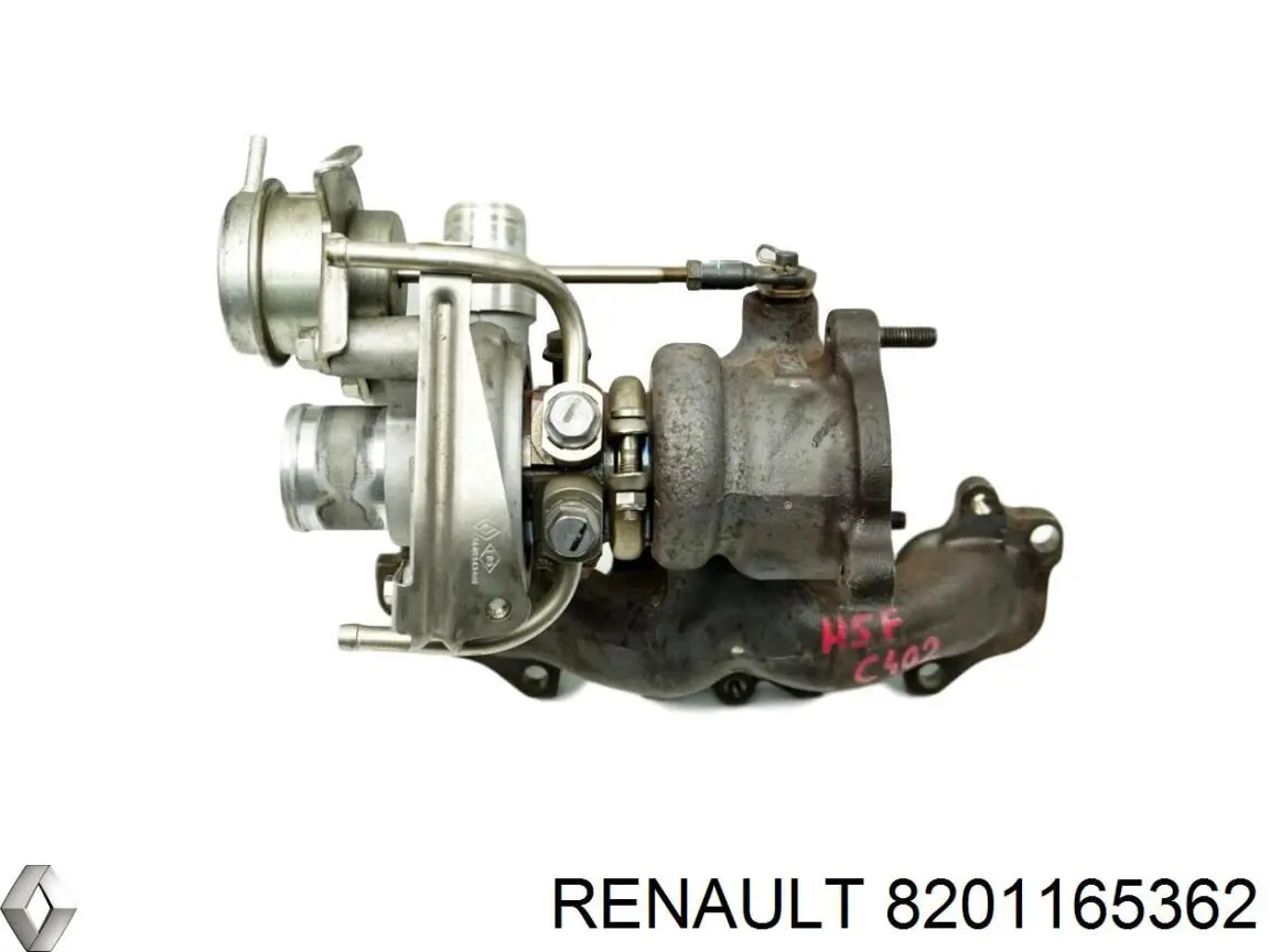 Турбонагнетатель Renault (RVI) 8201165362 цена, от 177.56 USD