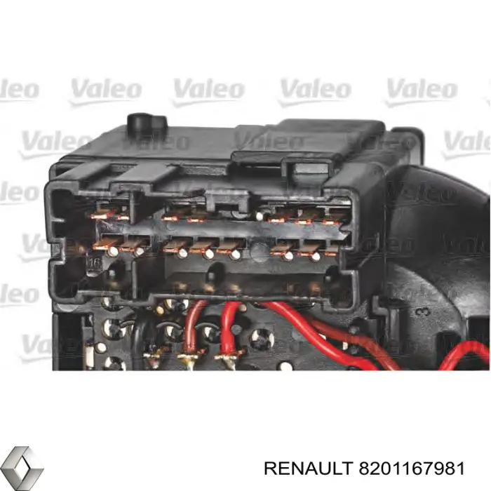 Подрулевой переключатель левый Renault (RVI) 8201167981