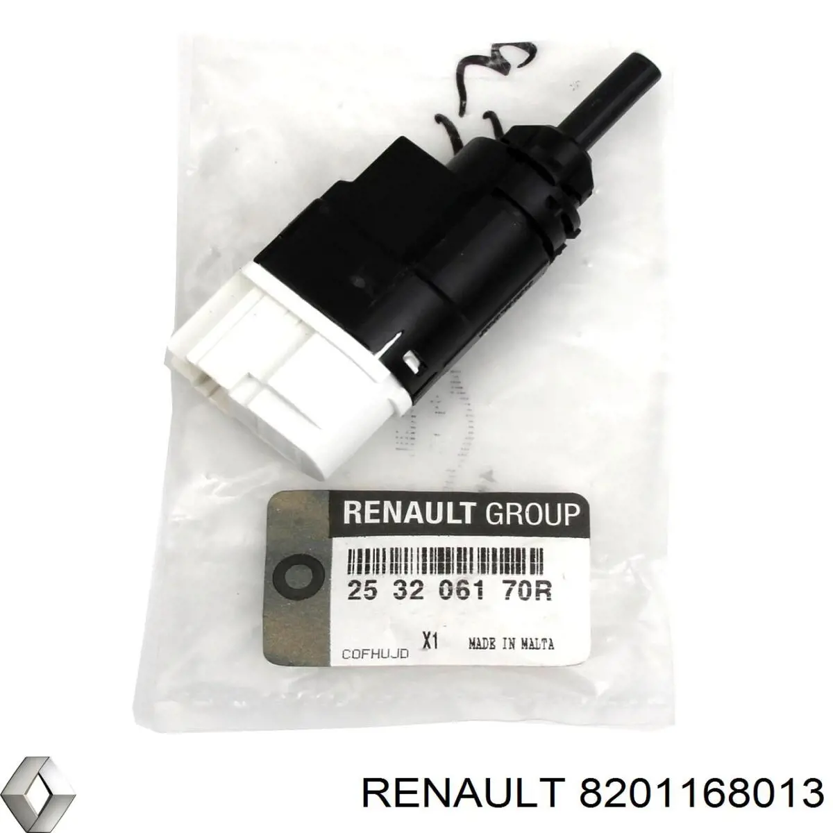 Правый подрулевой переключатель 8201168013 Renault (RVI)