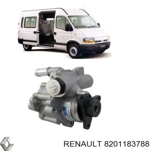 8201183788 Renault (RVI) ГУР руля