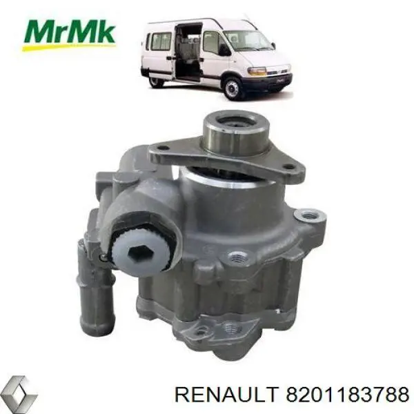 Насос гидравлики Renault (RVI) 8201183788 цена, от 65.91 USD