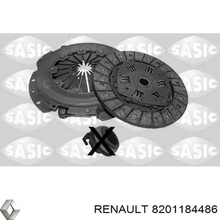 8201184486 Renault (RVI) Сцепление в сборе