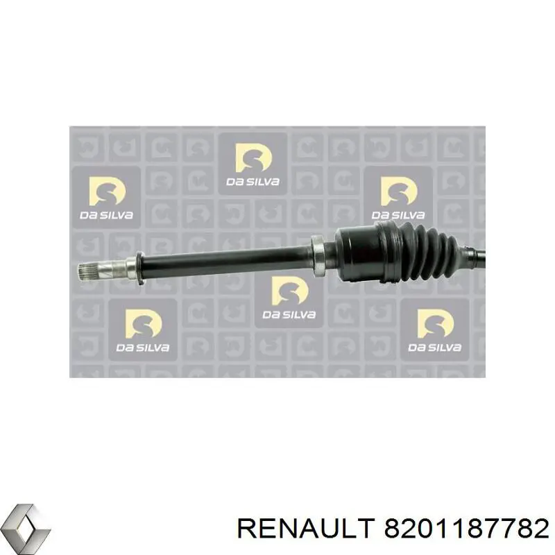 8201187782 Renault (RVI) полуось (привод передняя правая)