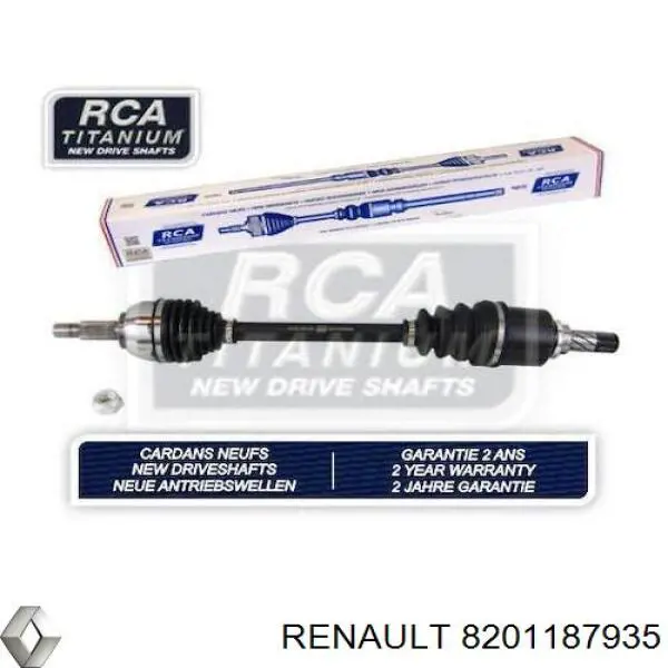 Купить 8201187935 Renault (RVI) Привод в сборе левый