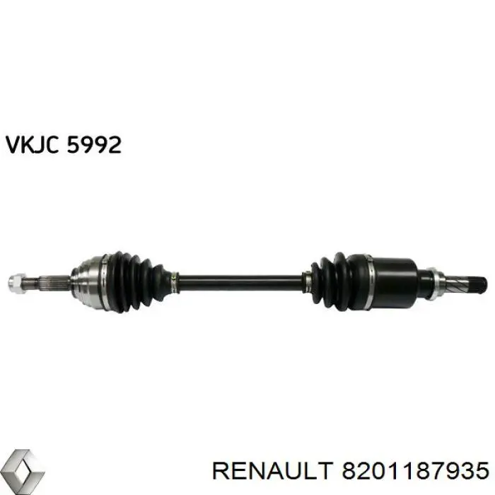 8201187935 Renault (RVI) полуось (привод передняя левая)