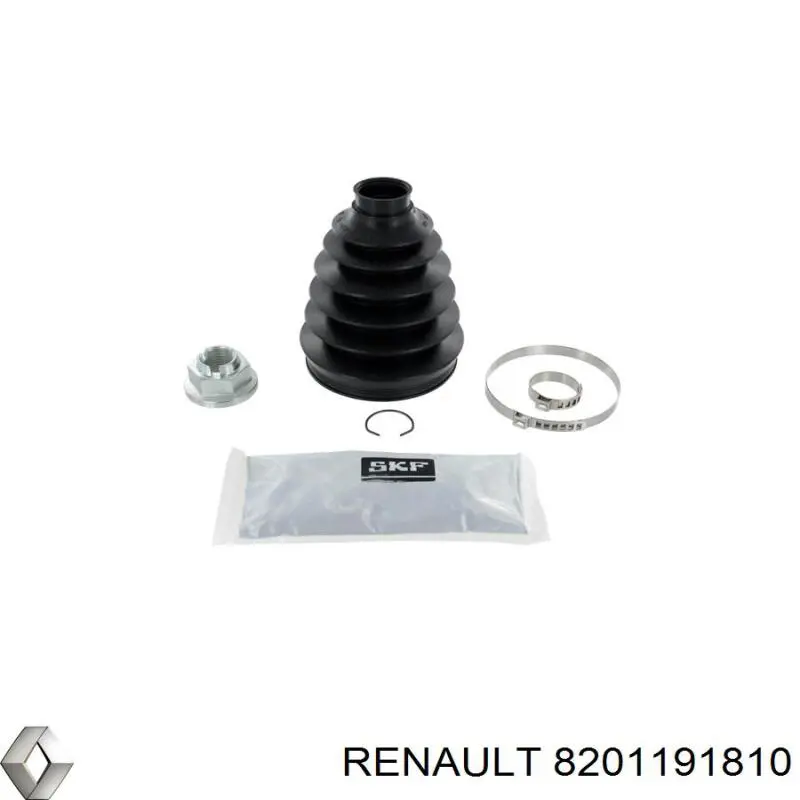 Чехол шруса Renault (RVI) 8201191810 цена, от 43.31 USD