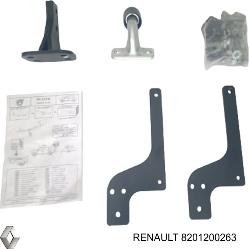 Enganche de remolque 8201200263 Renault (RVI)