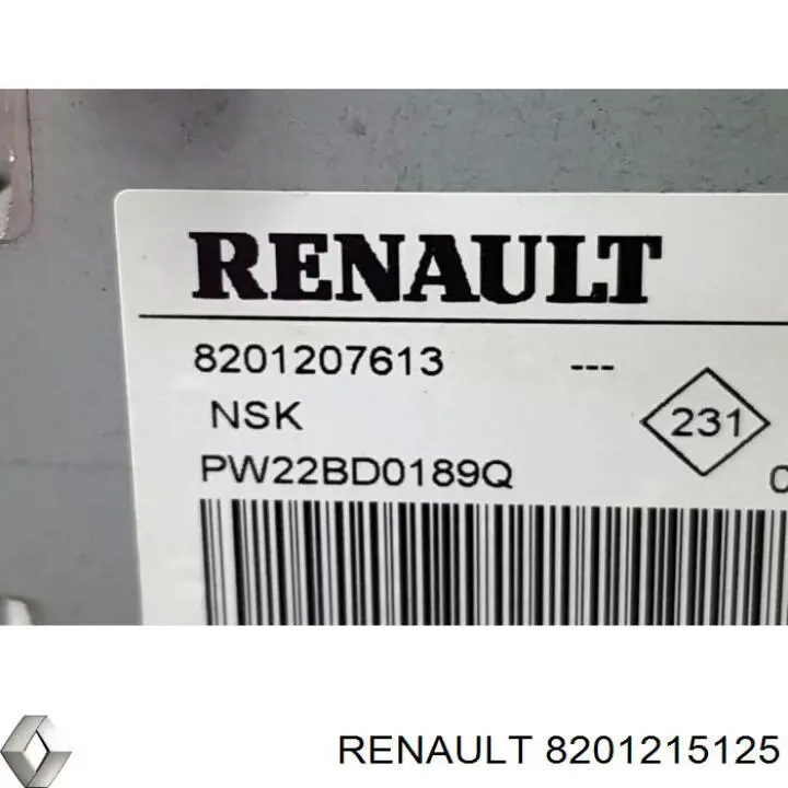 Купить 8201215125 Renault (RVI) Рулевая колонка