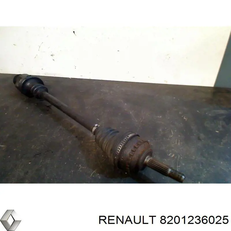 8201236025 Renault (RVI) полуось (привод передняя правая)