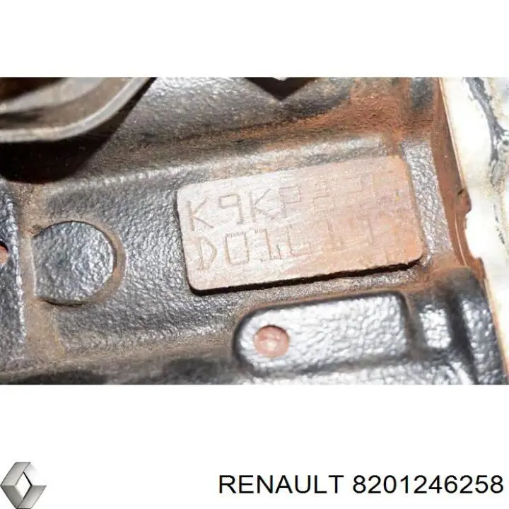 Двигатель в сборе 8201246258 Renault (RVI)