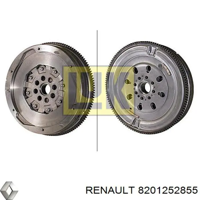 Маховик двигателя Renault (RVI) 8201252855