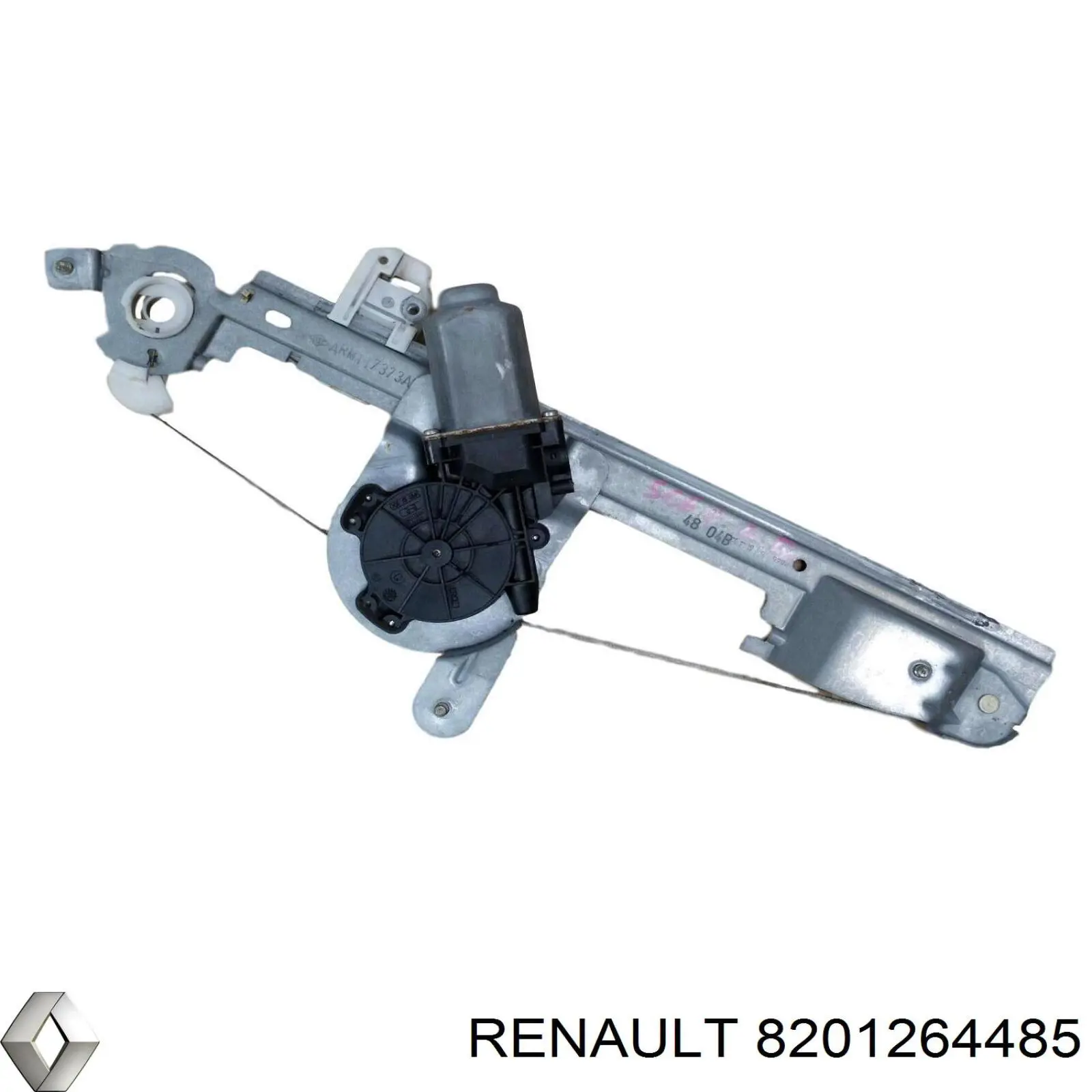 Механизм стеклоподъемника двери задней левой 8201264485 Renault (RVI)