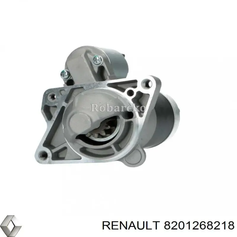 Стартер Renault (RVI) 8201268218 цена, от 56.37 USD