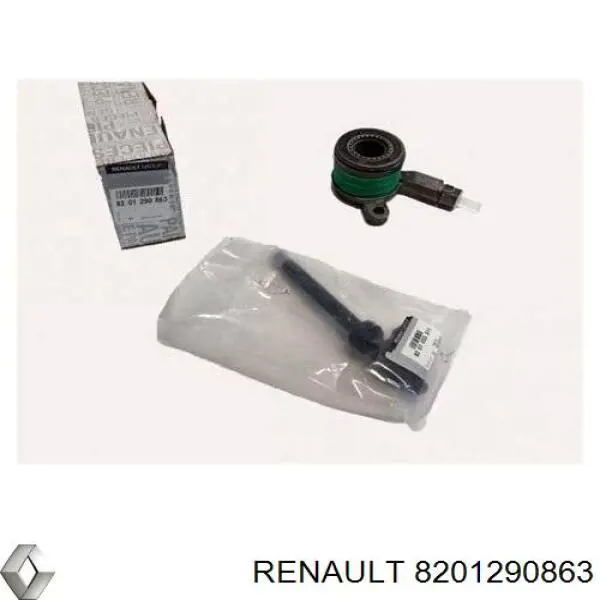 Цилиндр сцепления рабочий с выжимным подшипником Renault (RVI) 8201290863 цена, от 103.58 USD