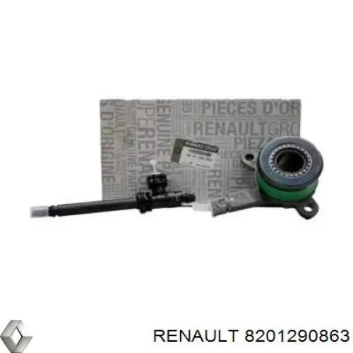 Цилиндр сцепления рабочий с выжимным подшипником Renault (RVI) 8201290863 цена, от 103.58 USD