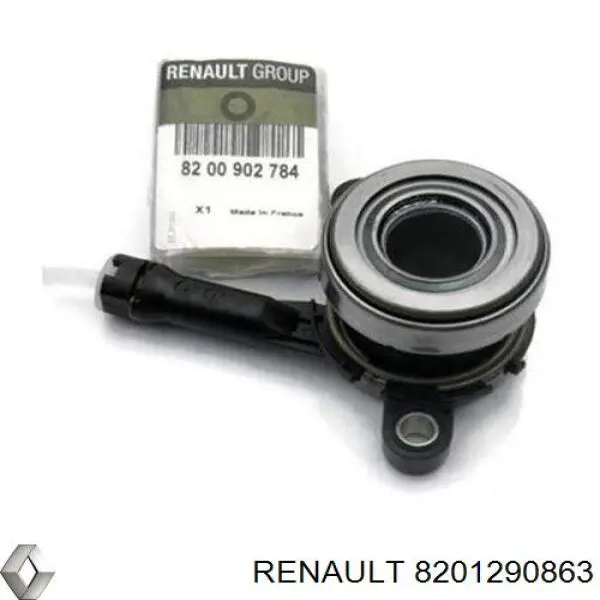 Рабочий цилиндр сцепления в сборе 8201290863 Renault (RVI)
