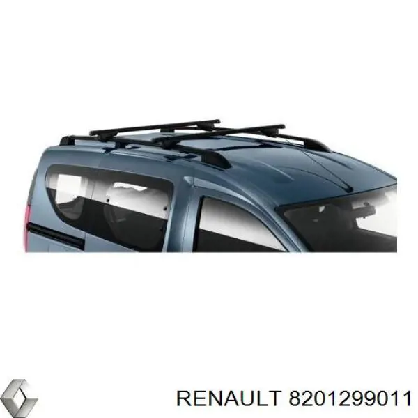Поперечины багажника крыши, комплект Renault (RVI) 8201299011 цена, от 231.86 USD
