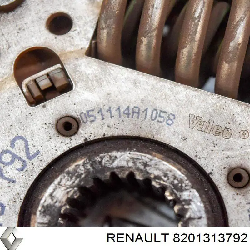 Диск сцепления Renault (RVI) 8201313792