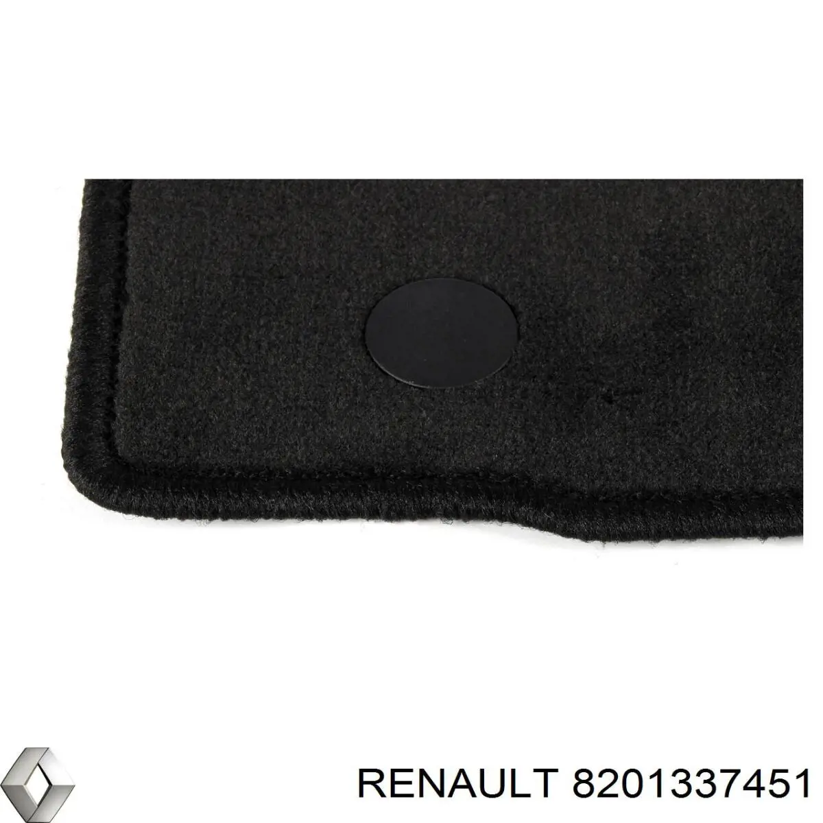 Коврики передние + задние, комплект RENAULT 8201337451