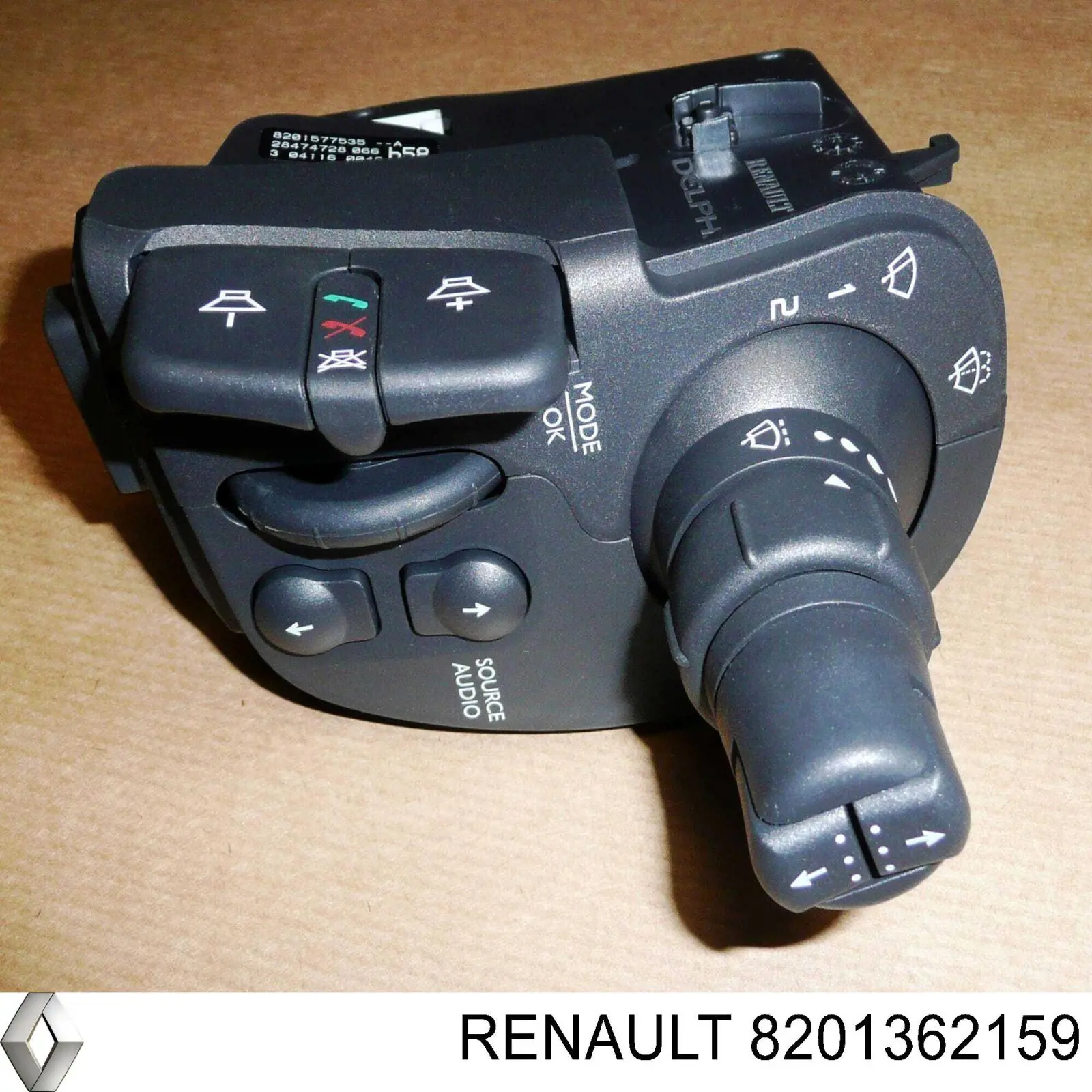 Правый подрулевой переключатель  Renault (RVI) 8201362159 цена, от 154.24 USD