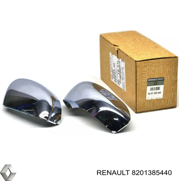 Накладка (крышка) зеркала заднего вида, комплект 8201385440 Renault (RVI)