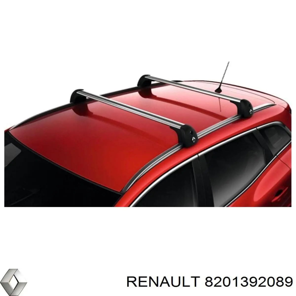 8201392089 Renault (RVI) Поперечины багажника крыши, комплект