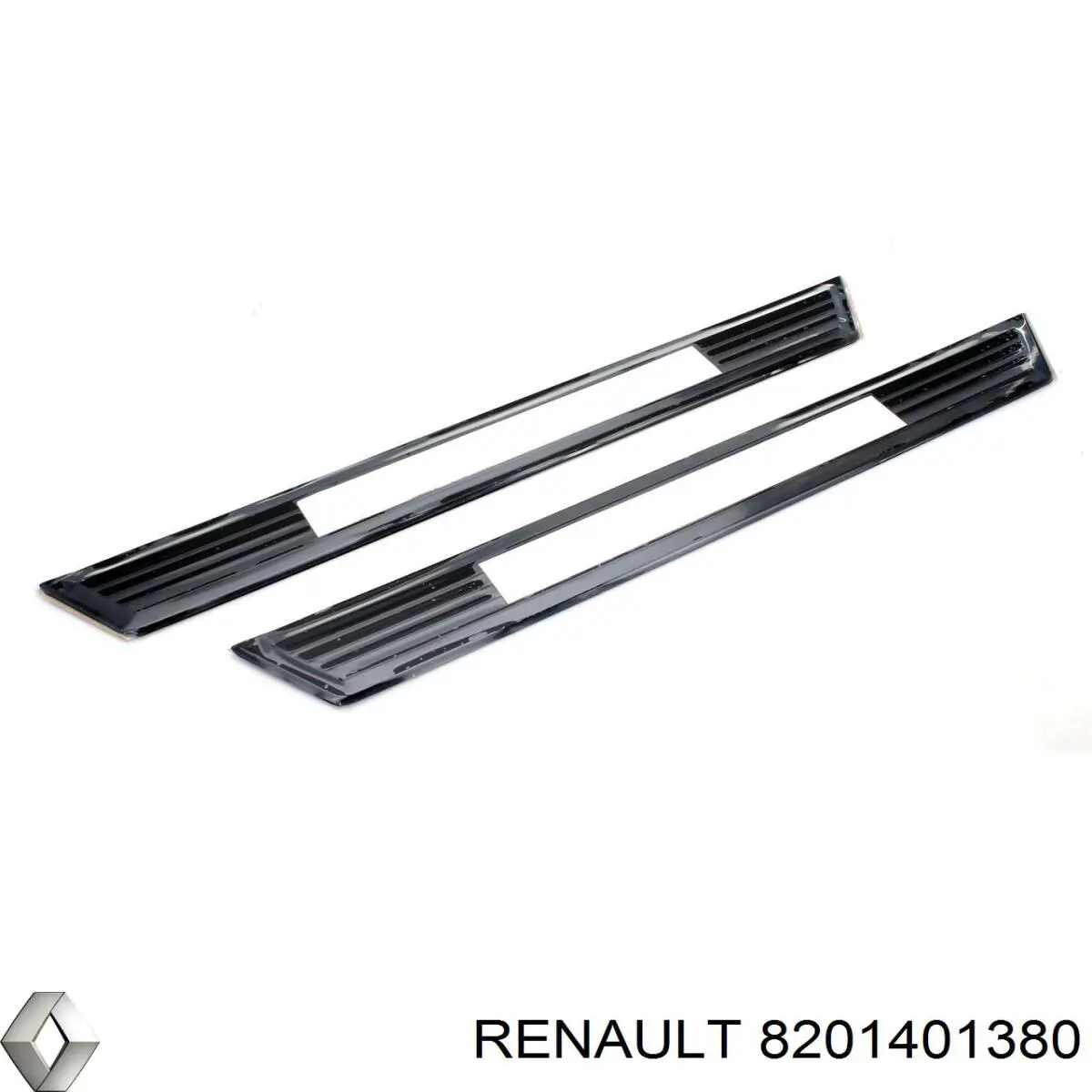 Купить 8201401380 Renault (RVI) Накладки на пороги