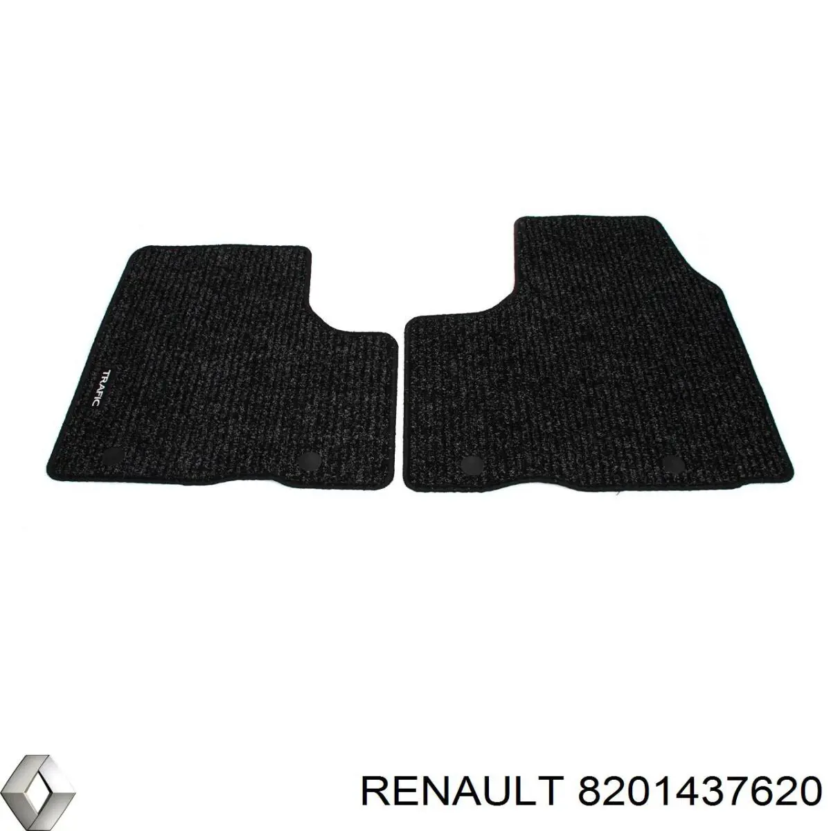 Купить 8201437620 Renault (RVI) Коврики автомобильные