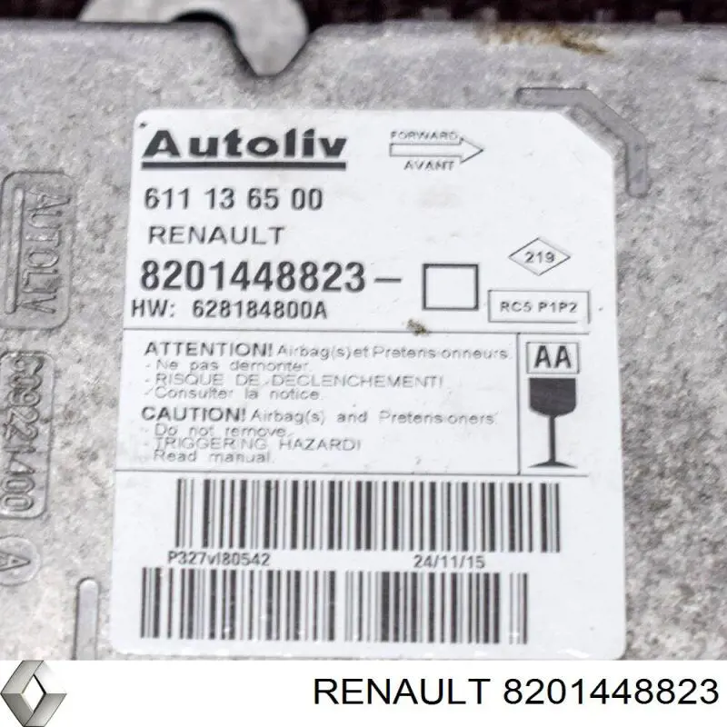 8201448823 Renault (RVI) Блок управления airbag