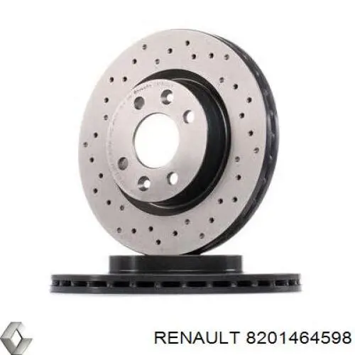 Передний тормозной диск Renault (RVI) 8201464598